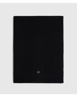 KARL LAGERFELD K/Monogram Knit Scarf - Black