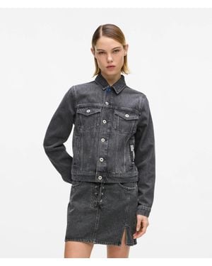 KL Jeans Regular-Fit Denim Jacket - Gray