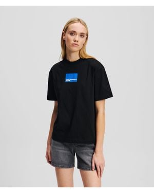 KL Jeans Klj Box Logo T-Shirt - Black