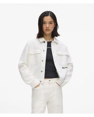 KL Jeans Regular Denim Jacket - White