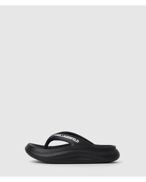 KL Jeans Skoona Ii Slides - Black