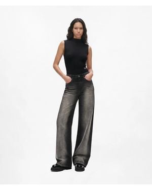 KL Jeans High Rise Relaxed Jeans - Black