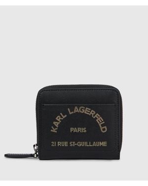 KARL LAGERFELD K/Daily Medium Bifold Wallet - Black