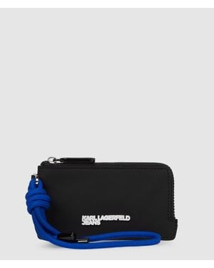 KL Jeans Cord Nylon Cardholder - Black
