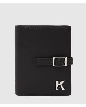 KL Jeans K-Logo Bifold Wallet - Black