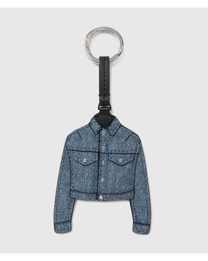 KL Jeans Denim Jacket Keychain - Blue