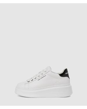 KARL LAGERFELD Anakapri Ikon Charm Sneakers - White