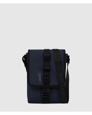 KL Jeans Coated Reporter Bag - Blue