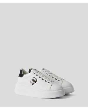 KARL LAGERFELD Kapri Nft Lo Lace Sneakers Leather - White