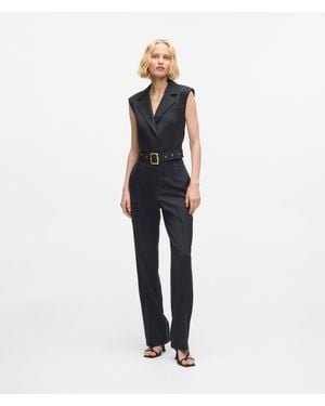 KARL LAGERFELD Karl Dna Studded Pants - Blue