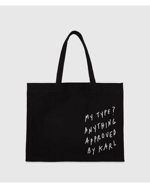 KL Jeans Klj X Pietro Terzini Elongated Shopper - Black