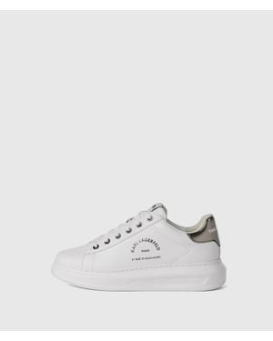 KARL LAGERFELD Kapri Maison Lace-Up Sneaker - White
