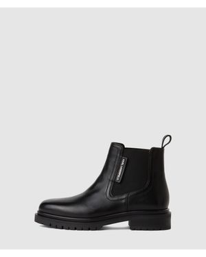 KARL LAGERFELD Binky Ankle Boots - Black
