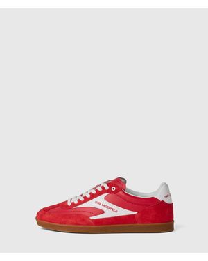KL Jeans Kandidate Suede Sneakers - Red