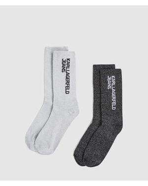 KL Jeans Metallic Socks - Multicolor