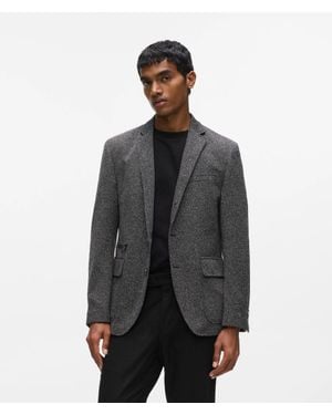 KARL LAGERFELD Padded Insert Jacket - Gray