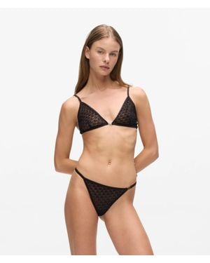 KARL LAGERFELD Autograph Thong - Natural