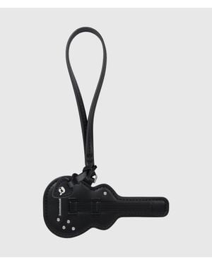 KARL LAGERFELD Ikon Guitar 3D Keychain - Black