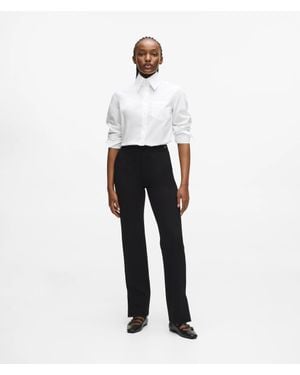 KARL LAGERFELD Punto Pants - White