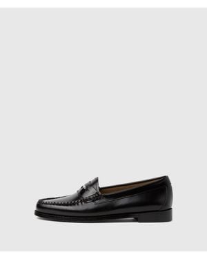 KARL LAGERFELD Kl X G.H.Bass Penny Loafers - Black