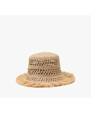 Kate Spade Fringe Spade Cloche - Natural