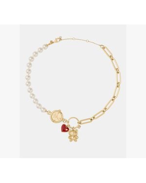 Kate Spade Bits And Baubles Charm Necklace - White
