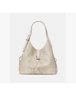 Kate Spade Deco Snake Embossed Crossbody Tote Bag - Natural