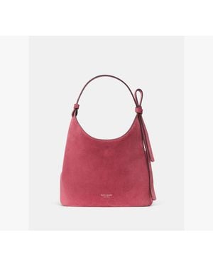 Kate Spade Loop Suede Carryall Bag - Pink