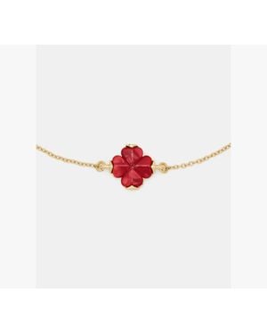 Kate Spade Flower Solitaire Bracelet - White