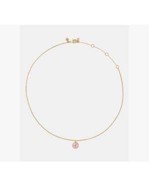 Kate Spade Opulence Octagon Stone Pendant - White