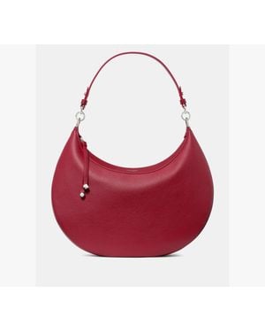 Kate Spade Liv Large Leather Shoulder Bag - Red