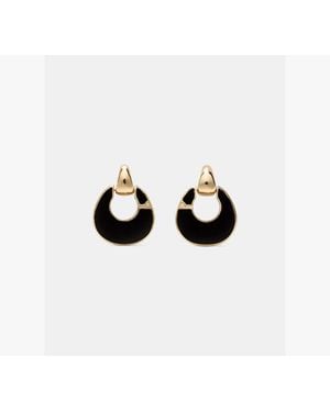 Kate Spade Ks Duo Hoops - Black