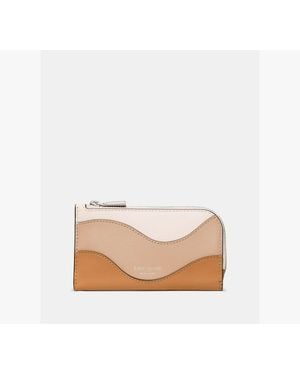 Kate Spade Devin Wavy Bifold Wallet - Natural