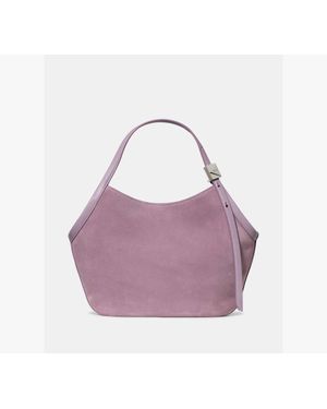 Kate Spade Deco Suede Small Tulip Tote Bag - Purple