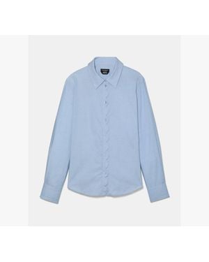 Kate Spade Oxford Scallop Shirt - Blue