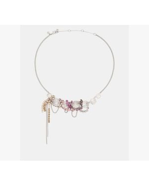Kate Spade Opulence Fringe Necklace - White