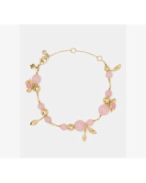 Kate Spade Gilded Garden Line Bracelet - White