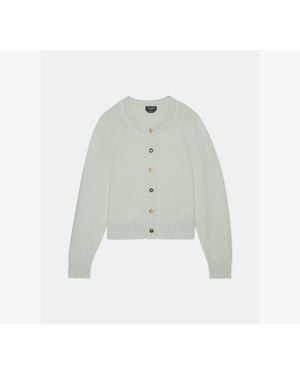Kate Spade Novelty Button Nell Cardigan - White