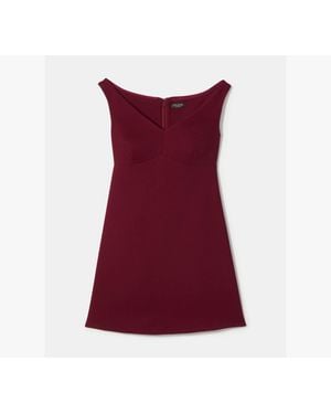Kate Spade V-Neck Mini Dress - Red