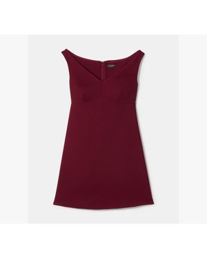 Kate Spade V-Neck Mini Dress - Red