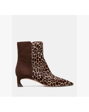 Kate Spade Giraffe Haircalf Bootie - Brown