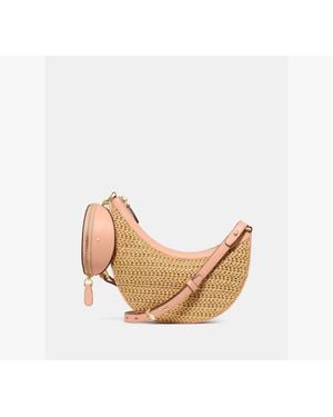 Kate Spade Duo Straw Crossbody Bag - Natural