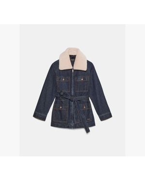 Kate Spade Denim Utility Jacket - Blue