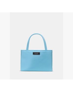 Kate Spade Sam Icon Ksnyl Mini Tote Bag - Blue