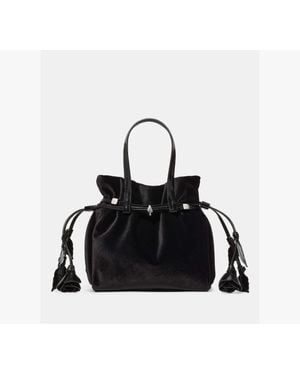 Kate Spade Rio Rose Velvet Mini Tote Bag - Black