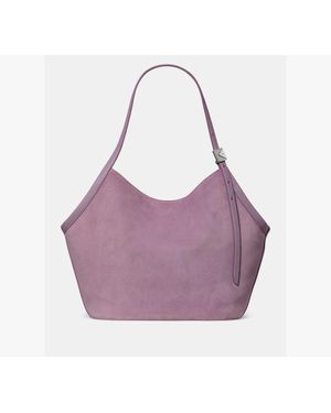 Kate Spade Deco Suede Tulip Tote - Purple