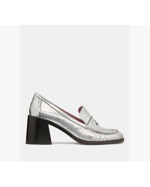 Kate Spade Penni Heeled Loafer - White