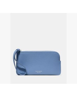 Kate Spade Zippy Wristlet - Blue