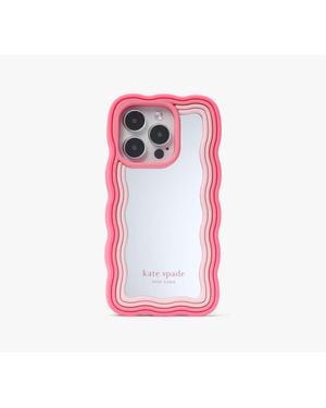 Kate Spade Mirrored Iphone 15 Pro Case - Pink