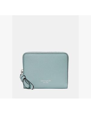 Kate Spade Loop Zip Around Wallet - Blue